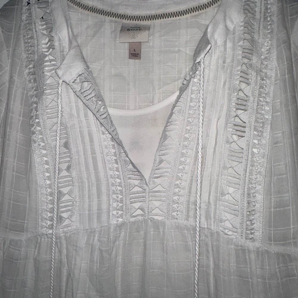 Knox Rose White Mini Dress - Picture 2 of 6